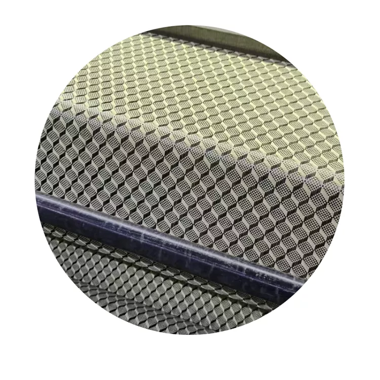 3K Gold Woven Carbon Fiber Fabric